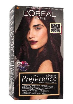 Recital Preference 5.26 Soft Bordeaux Farba do włosów