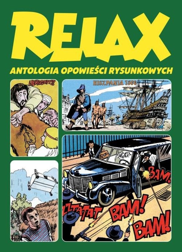 Relax Antologia opowieści rysunkowych Tom 3