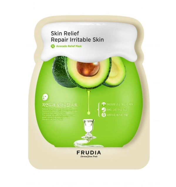 Avocado Relief Odżywczo-regenerująca maska w płacie