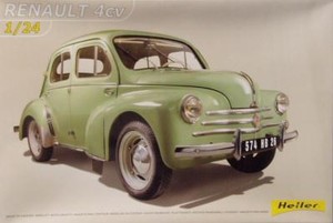Renault 4CV Serie 60 Skala 1:24