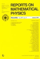 Reports on Mathematical Physics 65/1/2010