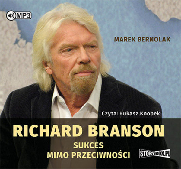 Richard Branson Sukces mimo przeciwności Audiobook CD Audio