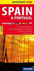 Road map. Spain and Portugal Scale 1:1 000 000
