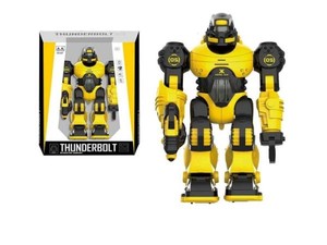 Robot walczący Thunderbolt Light&Sound żółty