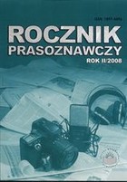Rocznik prasoznawczy Rok II/2008