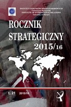 Rocznik Strategiczny 2015/16 - Kontrola zbrojeń i rozbrojenie w 2015 roku pod znakiem reżimu NPT [Arms control and disarmament in 2015 dominated by the NPT regime]