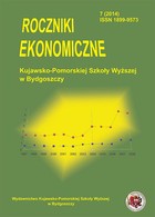 Roczniki Ekonomiczne Kujawsko-Pomorskiej Szkoły Wyższej w Bydgoszczy - pdf