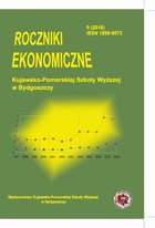 Roczniki Ekonomiczne Kujawsko-Pomorskiej Szkoły Wyższej w Bydgoszczy 9 (2016) - pdf