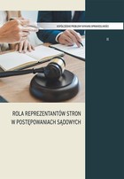 Rola reprezentantów stron w postępowaniach sądowych - pdf