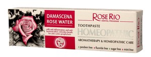 Homeopatic Damascena Rose Water Pasta do zębów
