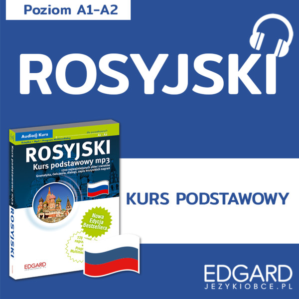 Rosyjski Kurs Podstawowy. Audio kurs - Audiobook mp3