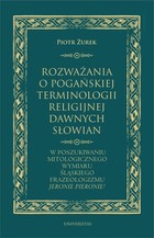 Okładka:Rozważania o pogańskiej terminologii religijnej dawnych Słowian 