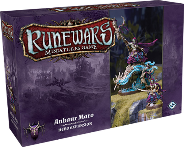 Gra RuneWars The Miniatures Game - Ankaur Maro Hero Expansion - Wersja Angielska