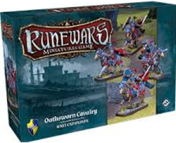Gra RuneWars The Miniatures Game - Oathsworn Cavalry Unit Expansion - Wersja Angielska