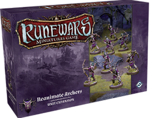 Gra RuneWars The Miniatures Game - Reanimate Archers Unit Expansion - Wersja Angielska