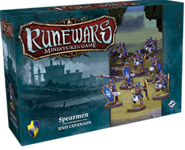 Gra RuneWars The Miniatures Game - Spearmen Unit Expansion - Wersja Angielska