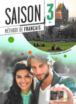 Saison 3 B1. Podręcznik + CD + DVD