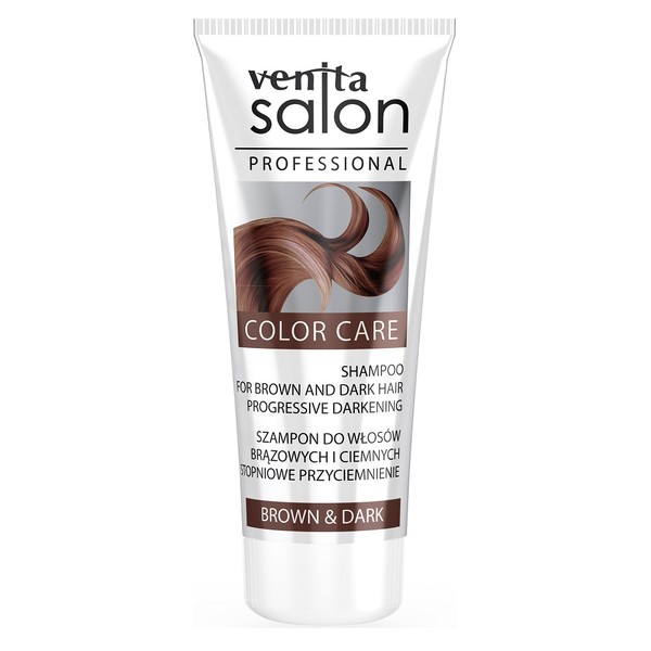 Salon Professional Color Care Brown Dark Szampon do włosów brązowych i ciemnych