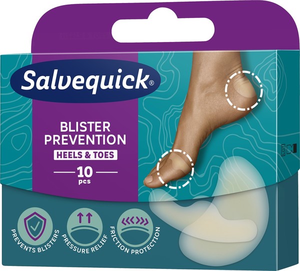 Blister Prevention Heels & Toes Plastry na pęcherze i otarcia