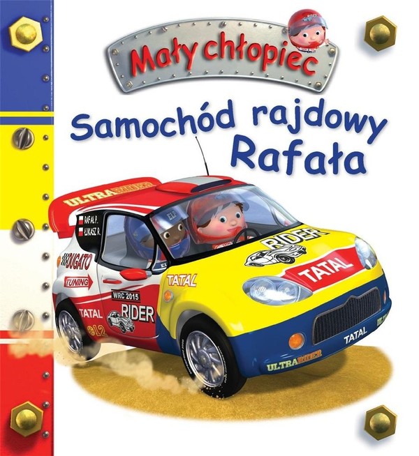 Mały chłopiec Samochód rajdowy Rafała