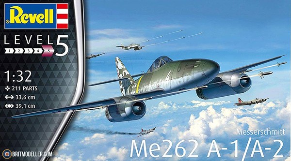 Samolot ME262 A-1 Jetfighter 1:32