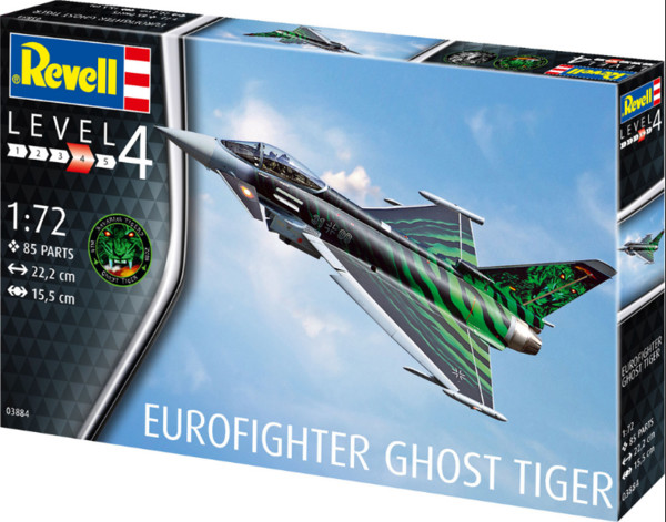 Samolot Eurofighter Typhoon Ghost Tiger 1:72