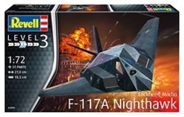 Samolot F-117 Stealth Fighter 1:72