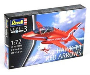 Samolot BAE Hawk T.1 Red Arrows Skala 1:72
