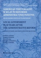 Samorząd terytorialny w 20 lat po reformie administracyjnej państwa - pdf Bilans nadziei i postulaty na przyszłość