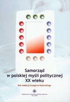 Samorząd w polskiej myśli politycznej XX wieku