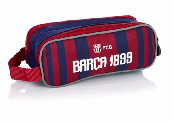Saszetka- piórnik na dwa zamki FC Barcelona Barca Fan 6