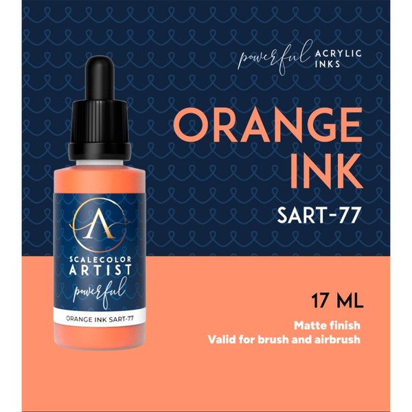 Artist Range - Orange Ink