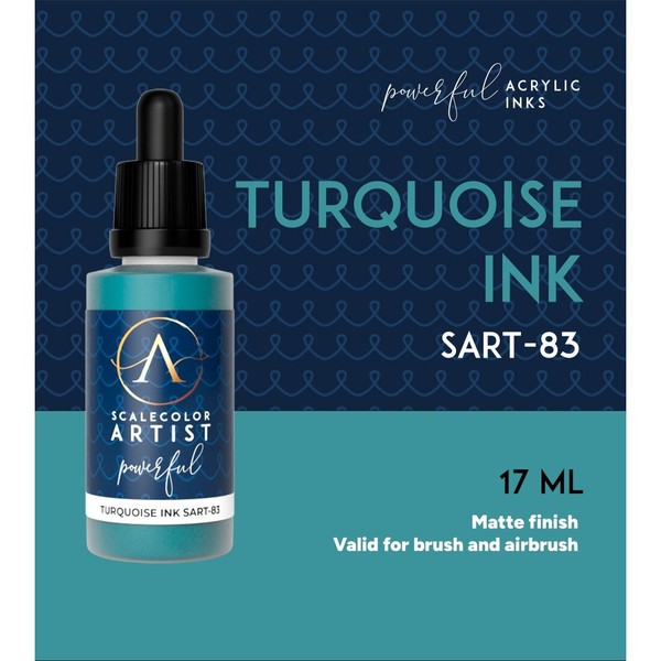 Artist Range - Turquoise Ink