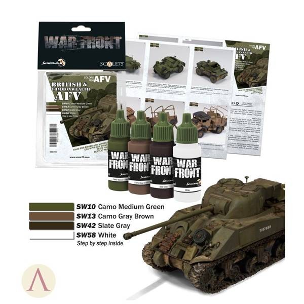 British and Commonwealth AFV Paint Set