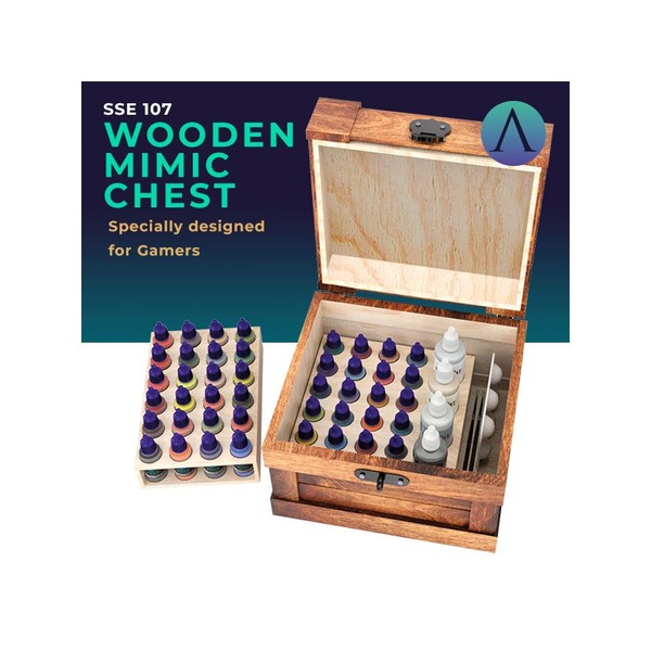 Instant - Wooden Mimic Chest Paint Set