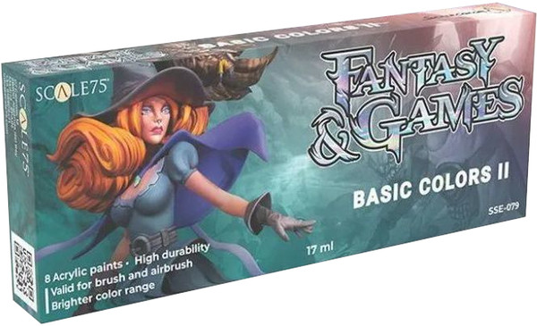 Fantasy & Games - Paint Set - Basic Colors II