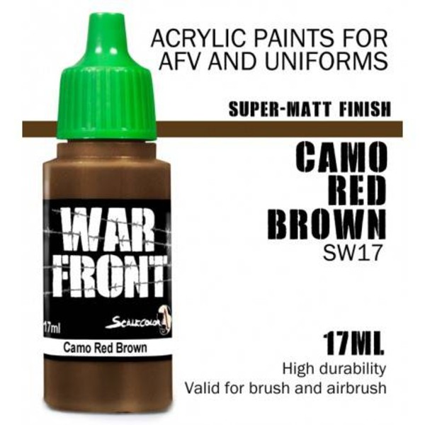 WarFront - Camo Red Brown