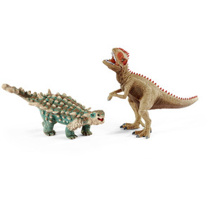 Figurki Sajchania i Giganotosaurus