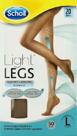 Light Legs Rajstopy uciskowe cienkie