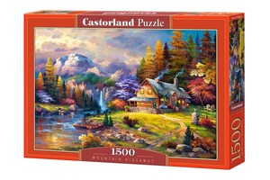 Puzzle Schronisko górskie 1500 elementów