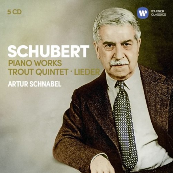 Schubert: 3 Sonatas, Impromptus, Moments Musicaux, Trout Quintet, 7 Lieder...