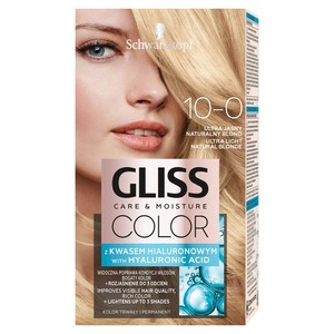 Gliss Color Care & Moisture 10-0 ultra jasny naturalny blond Farba do włosów