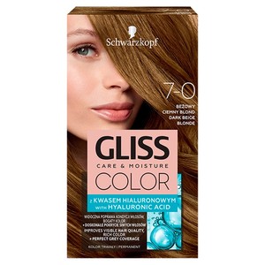 Gliss Color Krem koloryzujący 7-0 Beżowy Ciemny Blond