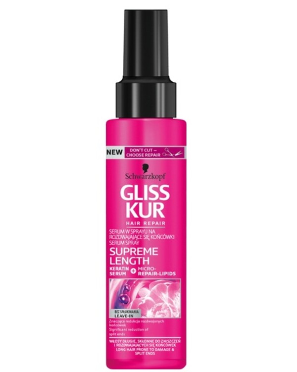 Gliss Kur Supreme Length Serum w sprayu do rozdwojonych końcówek