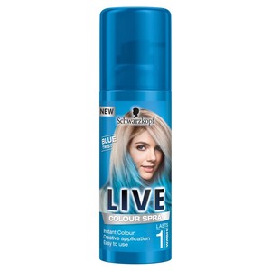 Live Spray koloryzujący do włosów Blue Twist