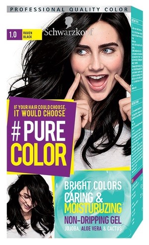 Pure Color nr 1.0 Raven Black Farba do włosów w żelu
