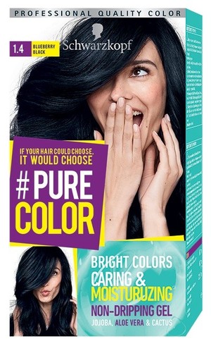 Pure Color nr 1.4 Blueberry Black Farba do włosów w żelu