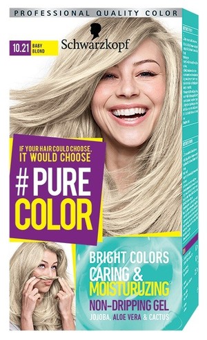Pure Color nr 10.21 Baby Blond Farba do włosów w żelu