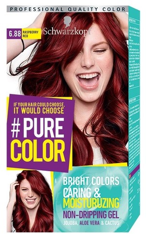 Pure Color nr 6.88 Raspberry Red Farba do włosów w żelu