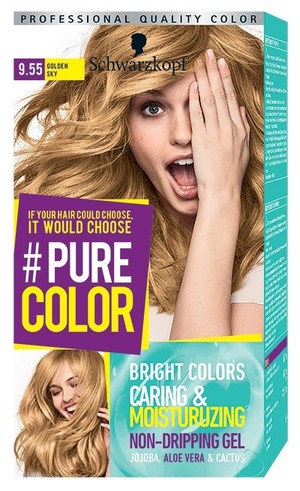 Pure Color nr 9.55 Golden Sky Farba do włosów w żelu